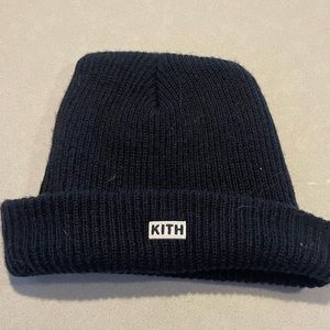 KITH Beanie - Navy (Moderately Used)